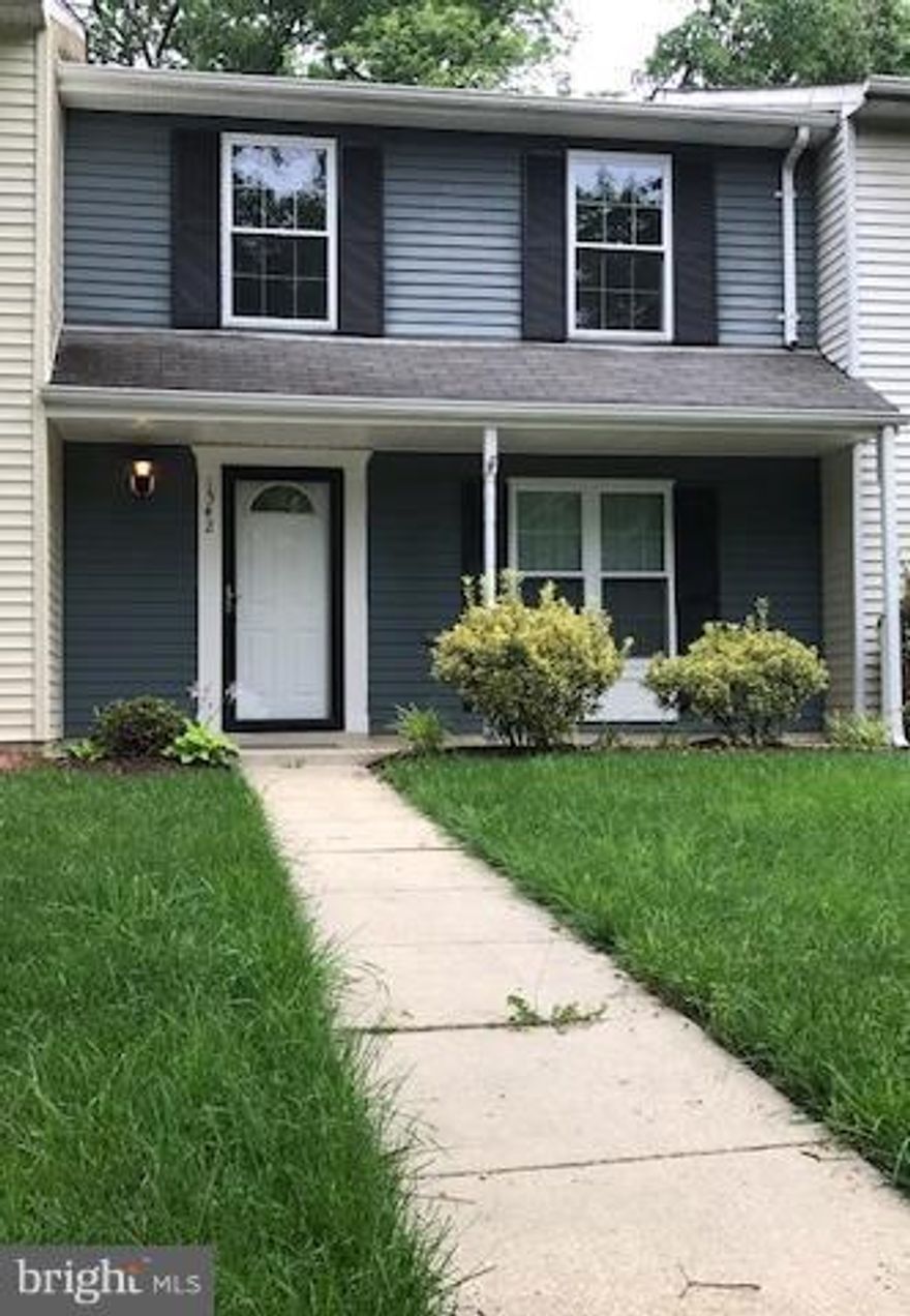 Move In Ready.  A well maintained 3 bedroom and 1.5 bath townhouse with a covered front porch.  Newly painted, new carpet and flooring.  Owner expects good credit and sufficient income.  no pets.