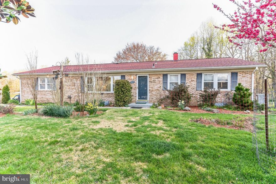 BACK ON THE MARKET - property is now on public sewer!!  Welcome to this spacious rambler in the desirable community of Brock Hall Manor where pride of ownership is evident!  Priced at an affordable $427,500, this residence offers a perfect combination of comfort, style, and convenience with an easy commute to DC, Baltimore, and the Capital Beltway.

With nearly 2,500 square feet there is ample space for all your needs. The main floor offers beautiful hardwood floors, 3 bedrooms and 2 baths. Step into the finished basement, where you'll find a large bedroom, perfect for guests or even a home office.  There's also a very spacious storage area and laundry room, ensuring everything has its place. The eat-in kitchen is a true delight, featuring stunning granite countertops, stainless steel appliances, and a huge pantry for all your culinary needs. 

Situated on a spacious, corner lot, the professional landscaping adds an element of beauty and tranquility to your outdoor space. The partially fenced back yard provides privacy and a safe area for children or pets to play.
          
And finally, rest easy knowing that many major components of the home have been replaced within the last five years. This includes a new roof, upgraded electric box, commercial hot water heater, well pump and pressure vessel, and a propane heating system. These updates provide peace of mind and ensure years of worry-free living.

Schedule your private showing today and experience the charm and convenience that this home has to offer.

HOME BEING SOLD AS-IS.

DISCLAIMER:  Some photos have been virtually staged