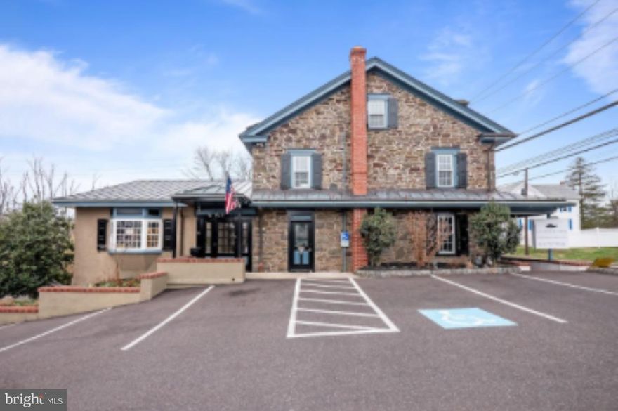 Absolutely stunning rental in a very convenient location in the heart of Collegeville! Beautifully renovated farmhouse apartment for rent. Newer construction throughout. Tile floors and granite countertops in the kitchen with elegant 42" cabinetry. A built-in microwave and dishwasher make this space fully functional! The stainless steel appliance package completes this amazing space! Upstairs there are two spacious bedrooms with tons of closet space. The bathroom offers granite counters, an oversized mirror, a double sink vanity, and crisp tile work.  This space comes complete with a handy stackable washer and dryer! Efficient natural gas heat and central air throughout to keep you warm and cool throughout the year! This is a great place to call home and super convenient for any work commute!