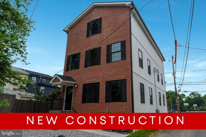 Why wait to build when you can own brand-new construction in the heart of West Chester Borough? This stunning 2-bedroom, 1.5-bath home combines modern design, high-end finishes, and unbeatable walkability—all in one perfect package.

Step inside to find a bright, open layout with engineered hardwood floors and a convenient powder room on the main level. The designer kitchen features quartz countertops, subway tile backsplash, stainless steel appliances, and crisp white cabinetry—style and function in perfect harmony.Upstairs, unwind in a spacious bedroom and full hall bath with dual-sink vanity. The third floor offers a versatile second bedroom or flex space, perfect for a guest suite, home office, or media room.

An unfinished basement with 9-foot ceilings provides room to grow, while two private parking spaces make Borough living effortless. Enjoy walkable access to the shops, restaurants, and nightlife that make West Chester one of the region’s most desirable destinations. Don’t miss this rare chance to own new construction in the Borough—modern living starts here!