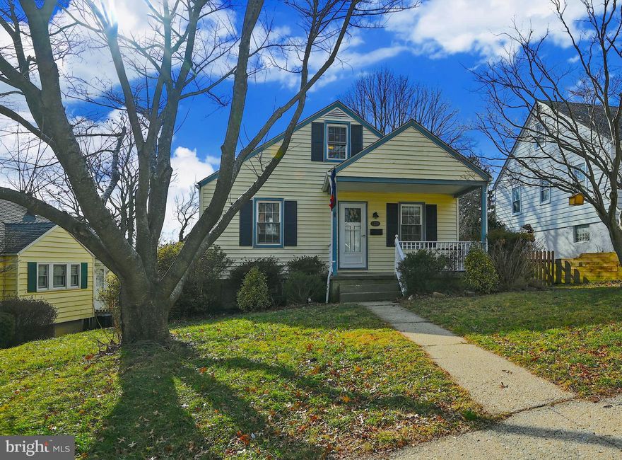 This sweet looking Cape Cod offers 4 bedrooms,  3 full bathrooms and over 2100 sq ft of finished space!   Whether you're entertaining guests or just trying to keep an eye on the little ones, the open concept dining and living room space offers great flow and sight lines.  The two story addition (2013) created space for a primary bedroom suite on the main level complete with private bathroom, cathedral ceiling, and walk in closet.  The updated kitchen (2010) features granite countertops and stainless steel appliances.  Access to the wrap around deck (2013) is from the kitchen or from the primary bedroom.  In addition to the 3 bedrooms on the main level, there is a 4th bedroom upstairs along with a library/playroom.   The basement family room area is spacious, offering room for both tv and toys.  The final finished room is perfect for an office, den, or guest space with the 3rd full bath attached.  While the house is already spacious, the lower portion of the two story addition remains unfinished, but it is ready to be finished if more space is needed.  Located near Overlook Park.  Great access to shopping, dining, downtown Baltimore and major highways.  Baltimore County Schools.