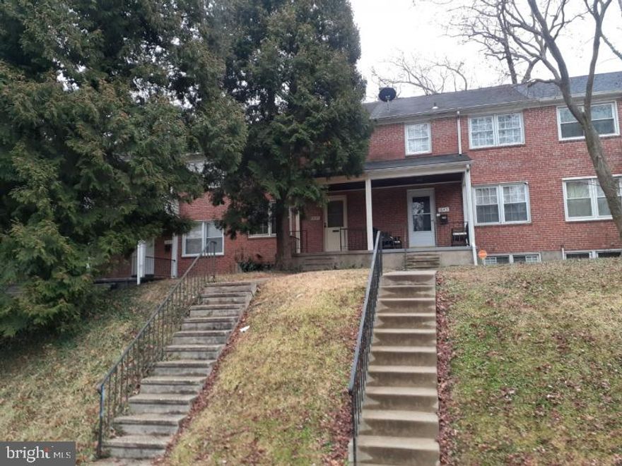 Great Opportunity to Build Sweat Equity Quickly! Super Value located in Perring Loch neighborhood. Conveniently located close to all amenities such as Morgan State University, schools, shopping, restaurants, parks, employment, and transportation. Townhome with over 1200 SqFt +/- of finished living area. Large Living Room, Dining Room, and Kitchen. 3 Bedrooms and 1 Full Bath. Great fenced yard. On street parking. This property is subject to a 3-Day First Look Period. Seller will negotiate offers after the period expires. The seller does not accept blind offers or escalation clauses. Seller must comply with HUD Guidelines 24 CFR 206.125 (g). Buyer pays all transfer costs. Seller cannot pay any of the buyer’s closing costs. FINANCED OFFERS REQUIRE PRE-APPROVAL. CASH OFFERS REQUIRE PROOF OF FUNDS DATED WITHIN LAST 30 DAYS. EMD must be cashiers check. Cash oﬀers require 10% EMD or $1,000 minimum, whichever is greater, and all ﬁnanced oﬀers require 1% EMD or $1,000 minimum, whichever is greater. BUYER TO VERIFY GROSS LIVING AREA. INFORMATION IN LISTING TAKEN FROM PUBLIC RECORD. All Reverse Mortgage properties are sold at 100% of the appraisal value within 180 days from recorded deed. IF BUYER SUBMITTING AN OFFER WANTS UTILITIES TURNED ON FOR INSPECTIONS, THE UTILITIES WILL BE TURNED ON IN THE BUYER NAME AND ARE TO BE TURNED OFF IMMEDIATELY UPON THE INSPECTION TIME FRAME EXPIRING. BUYER TO VERIFY GROSS LIVING AREA AND STATUS OF GROUND RENT, IF ANY.  INFORMATION IN LISTING TAKEN FROM PUBLIC RECORD. Seller will provide buyer with counteroffer addendum as part of negotiations. THIS SELLER ADDENDUM WILL AMEND AND SUPPLEMENT THE CONTRACT AND, IF APPLICABLE, THE ESCROW INSTRUCTIONS. IN THE EVENT THERE IS ANY CONFLICT BETWEEN THE SELLER ADDENDUM AND THE CONTRACT OR ESCROW INSTRUCTIONS OR NOTICE OR OTHER DOCUMENTS ATTACHED TO OR MADE PART OF THE AGREEMENT, THE TERMS OF THE SELLER ADDENDUM WILL TAKE PRECEDENCE AND SHALL PREVAIL. The following MUST be included in ALL MD contracts: “Buyer(s) acknowledges that the amount of the fee or assessment of deferred water and/or sewer charges for the subject property, if any, MUST BE VERIFIED BY THE BUYER. Buyer(s) also accepts responsibility for any such charges that may exist and further acknowledges that Buyer(s) will be responsible to pay for the same AT OR after closing. After settlement, Seller and Seller's agent SHALL NOT BE liable to Buyer(s) for any amount of any fee or assessment not disclosed.” All contracts and offers are subject to final review and approval of seller. All contracts and offers are not binding unless entire agreement is ratified by all parties. Buyer(s) acknowledges that the amount of the fee or assessment of deferred water and/or sewer charges for the subject property, if any, MUST BE VERIFIED BY THE BUYER. Buyer(s) also accepts responsibility for any such charges that may exist and further acknowledges that Buyer(s) will be responsible to pay for the same AT OR after closing. After settlement, Seller and Seller's agent SHALL NOT BE liable to Buyer(s) for any amount of any fee or assessment not disclosed. NOTE: Final List Price/Sales Price is subject to HUD guidelines. ALL OFFERS ARE SUBJECT TO FORMAL HUD APPROVAL.” Equal Housing Opportunity.