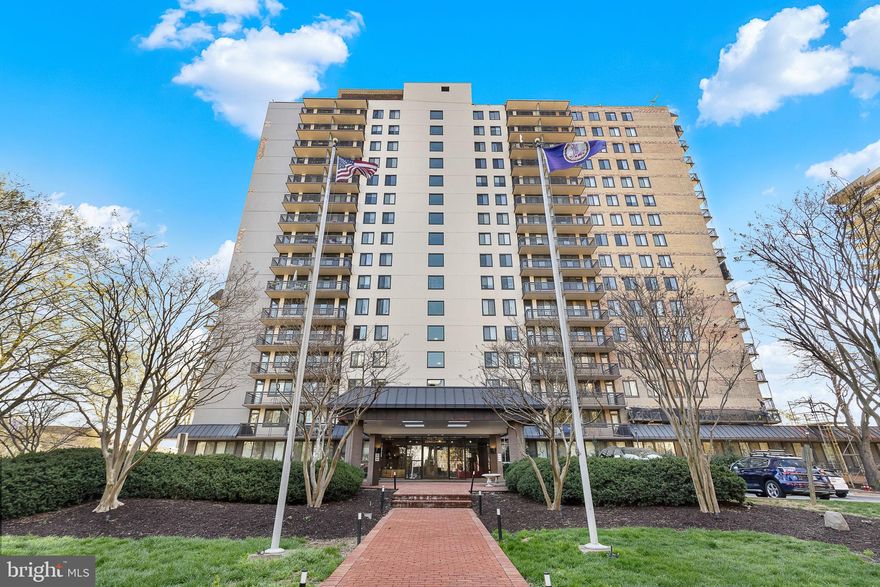 Welcome to 801 N Pitt Street, Unit 709—a sophisticated 1-bedroom, 1-bathroom condo in the heart of Alexandria's vibrant Old Town North neighborhood. This 787-square-foot residence offers a harmonious blend of modern upgrades and classic charm, providing an exceptional urban living experience.

As you step inside, you're greeted by a light-filled, open floor plan with custom bookcases and built-in cabinetry flanking the space. These offer both functionality and elegance, while rich hardwood floors add character. Large windows bathe the interior in natural light, and a full glass door leads to your private balcony—perfect for savoring stunning west-facing sunset views. 

Kitchen updates include granite countertops, modern cabinetry, a gas range, tile backsplash, and under-cabinet lighting that enhances both ambiance and practicality. 

 Living here means you're just steps away from an array of dining, shopping, and cultural experiences. 

2 Blocks from the waterfront, Steps to grocery shopping at Harris Teeter & Trader Joe's. 

Don't miss the opportunity to make this exceptional condo your own and immerse yourself in the dynamic lifestyle that Old Town Alexandria has to offer.

Please excuse the mess during renovations! The rooftop will reopen this summer.