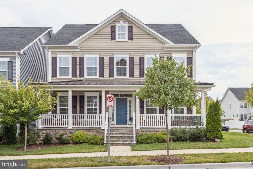 BEST PRICE on the market! This Charlotte Bronte model home features, a corner lot location, fully owned solar panels, a three-car garage with an electric charger outlet, 5 bedrooms, 5 ½ bathrooms, and fully finished basement and attic levels (lowest price per sq. ft when included the attic). Open house Saturday from 2-4pm!
On the main level you'll enjoy an upgraded porch, hardwood floors all throughout, an open floor plan that connects the kitchen, dining, and living areas along with an office, powder room (with the pipes that allow a full bath to be finished), and an extra seating area that has the potential to be turned into an extra bedroom. The open kitchen features a large island, 42" cabinets, a butler’s pantry, with ample storage and countertop space. 
The second level has a hardwood floor hallway, a spacious primary bedroom with two walk in closets and an in-suite primary bathroom. The second bedroom features an in-suite bathroom and an additional two bedrooms and a full bathroom. As well as a laundry room with a washer/dryer. The basement level is fully finished and features the following: a rec-room fit for entertainment, piping installed for the addition of a wet bar, a full bathroom, the ability to add a 6th bedroom, and a storage room. The attic level has one bedroom with an in-suite bathroom and an artist’s studio.
It is conveniently located close to I-270, The Premium Outlets Clarksburg, CVS Pharmacy, shopping etc. Walking distance to the bus-stop, huge playground, 2 community pools. A new elementary school coming up in the community. All these extraordinary features make this house YOUR DREAM HOME!