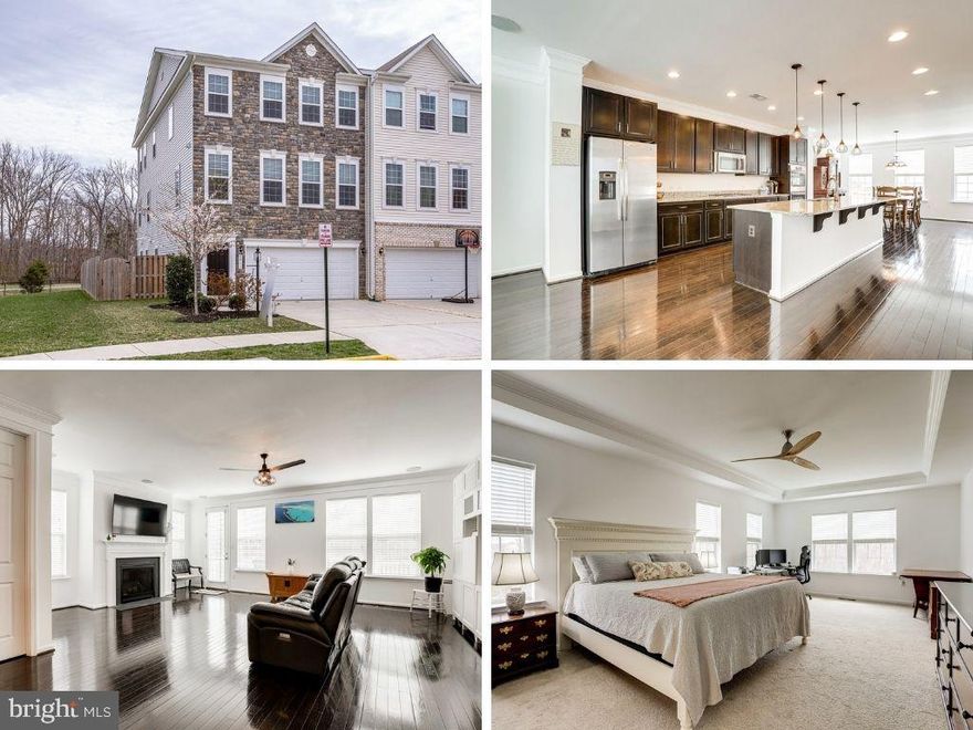 Wonderful End Townhome in sought after Villages of Piedmont community.  Gleaming Hardwood Floors on the main level. Stunning Gourmet Kitchen with Stainless Appliances, Luxury Kitchen Island, Oversized Pantry. Upper level Laundry. Fully Finished Lower Level with Walk out to Rear Yard.  Backs to Common Area.  2 Car Garage and More.