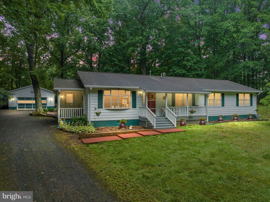 Piece of Paradise 1 Acre Level Lot Surrounded by Trees!  Enjoy the Tranquility and Sound of Nature from Several Decks , Front Porch or at the Fire Pit in the Back Yard.  Zoned Agricultural so bring the chickens or bees!  Original Owners have Lovingly Maintained this Home since May 1982.  Many Updates  with a Gas Furnace in 2005, A new Architectural Roof in 2010, New Air Conditioner in 2014, New Appliances Stove and Refrigerator in 2018 and a New Water Heater in 2022.  Professionally Painted in Neutrals for New Owners.  Ceiling Fans in All 4 Bedrooms, Kitchen and Family Room.  NO HOA!  The tax record does not include the square footage of Family Room and Mud Room.  Great Schools too!