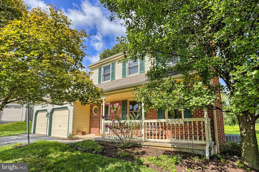 Spacious 5 bedroom home in Eastbrooke located on private cul-de-sac. Eat in kitchen with island and breakfast bar and wood burning fireplace in first floor master bedroom (possible in law quarters) and family room. 2nd master suite on second floor with balcony and huge walk in closet.  Rear deck leads to private back yard.