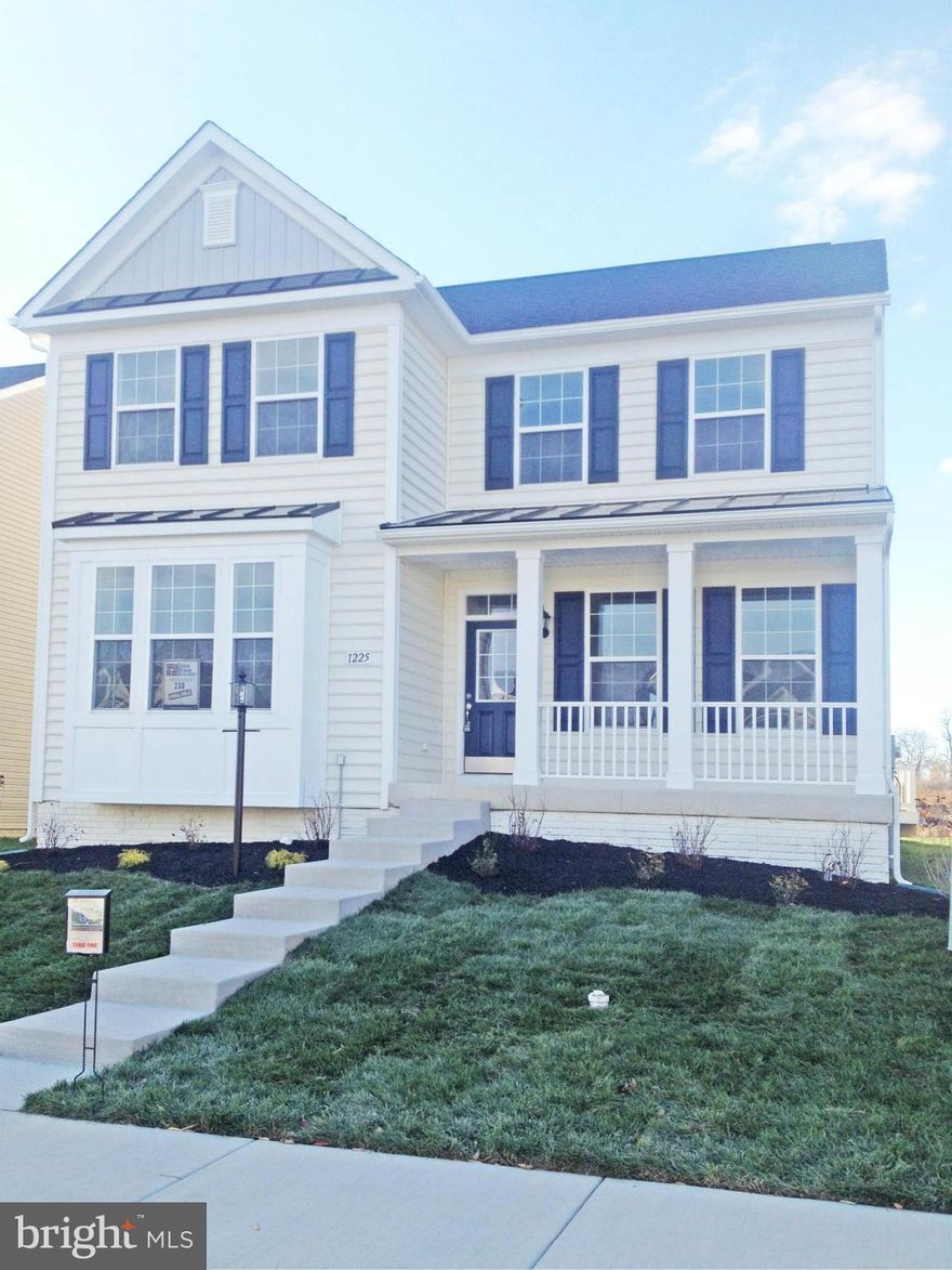 Ready to go! Dan Ryan Builders offers this popular Jefferson model with 4bedrooms, 2 1/2 baths & plenty of stylish features like hardwood throughout main level & oak staircase to match, granite tops, 42" cabinets & stainless appliances in the kitchen open to a bright breakfast area, spacious master suite with deluxe bath. Next door to shopping,dining & Rt.9 access!