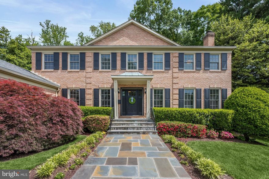 6109 Eastview Street, nestled on a quiet street in the picturesque Kenwood Park neighborhood, boasts 6 beds, 4 full and 2 half baths, across 4,632 square feet. Situated on nearly half an acre, this property offers the convenience of a double-width semi-circular driveway, a large 2-car garage, as well as the privacy of an unforgettably serene ambiance, with cherry trees, dogwoods, and azaleas.

The main level flows seamlessly from the spacious and sun-drenched living room, with gas fireplace, to the large dining room, to a stunning addition which includes a brand-new kitchen with high end appliances, a Subzero refrigerator and wine storage, and a large open-plan family room with large picture windows and French doors leading to a patio, perfect for indoor-outdoor gatherings. The patio includes a connected-gas-line Weber grill and enough room for dining, relaxing, and playing in the yard. The entire backyard is fenced. Rounding out the main level, and continuing the perfect flow across the main level, is a separate home office with built-ins, a powder room, coat closet and mudroom with separate laundry space and storage/built-in cubbies.

The second level’s spacious landing opens to the expansive primary suite, offering 4 closets, two vanities, and an en-suite spa-like bathroom with double shower and additional storage. It opens to a large home office, or bedroom/nursery. An additional 3 bedrooms, 2 linen closets, and 2 full bathrooms complete this level, all with hardwood floors, for a total of 5 bedrooms and 3 bathrooms on the upper level.

The lower level offers open space and high ceilings, a large in-law suite with full bath, a separate gym area, a powder room, and a sizable casual entertainment or playing space, with brand new carpet throughout, as well as a separate 475 ft storage room.

This home is the paradigm of family comfort and convenience. Walkability to a premier local school system, access to main thoroughfares, all while situated on a serene street in a sought-after neighborhood. This parcel is turn-key and ready to welcome you home!