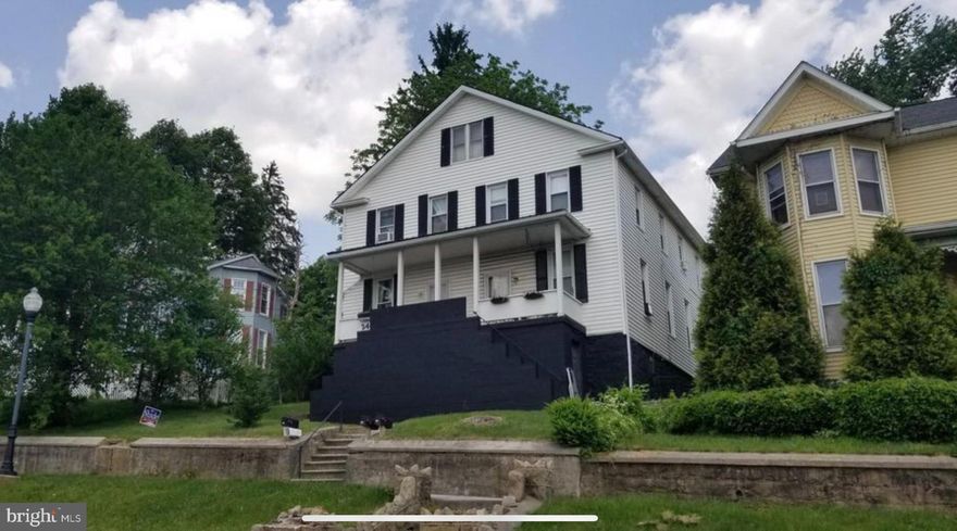 Attention investors!!! Absolutely immaculate triplex in the heart of Frostburg! This income generating, three unit property is fully occupied with a total monthly income of $2,908 per month. Two tenants are on year long leases and one is month to month. This property meets the desirable 1% rule for investors! Hardwood floors, newer kitchen cabinets, granite countertops, and a view to die for! This property could also go FHA with the homeowner living in one of the units and using the other two to pay their mortgage. The options are endless!