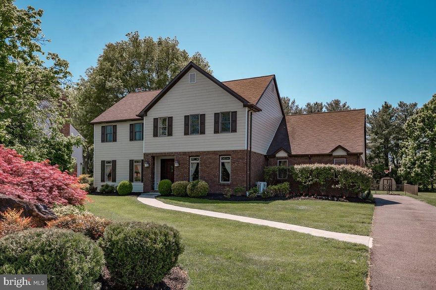 Welcome to this magnificent colonial style home on a half acre lot nestled in the wonderful community of Weldin Farms. This stunning abode boasts 4 spacious bedrooms and 2 1/2 elegant bathrooms. As you step inside, take pleasure in the traditional floor plan elevated by the sophisticated touch of beautiful wood floors and built-ins throughout the home The luxurious kitchen is designed with upgraded cabinets,  tiled backsplash, granite counter tops, a kitchen island, pantry,under cabinet lighting and an inviting eat-in area. The family room highlights include a cozy fireplace, built-in shelves and opens up to an airy screened porch. The interior also features a large living room and dining room, crown molding, chair rail, office/den, main floor laundry room, two car rear turned garage with inside access and partially improved basement. Upstairs includes three large bedrooms and a very spacious primary bedroom with a walk in closet and updated master bath. Outside is the staycation of one's dreams. The screened porch overlooks an enticing salt water pool and hot tub, fire pit and the rear yard is characterized by extensive hardscaping and a fenced yard. There is a pergola which includes a bar set up with a granite counter top, grill, and gorgeous patio perfect for the family gatherings and entertainment. Recently replaced Hardie siding, professionally landscaped and located on a private dead end street, this beauty is in a very desirable and convenient area of north Wilmington and should not last long.