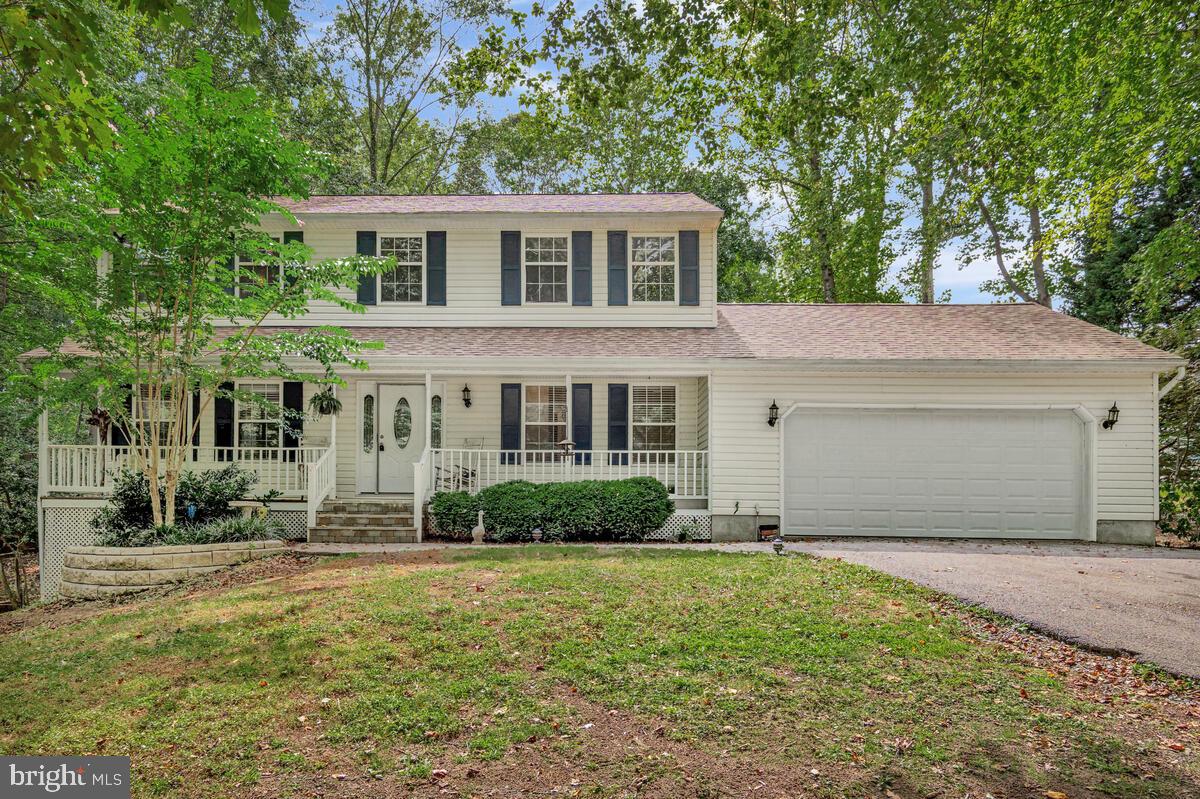 Located in the desirable Cherry Lane Farm community, this home offers the best of neighborhood living while being just minutes from local shops, dining, and the waterfront lifestyle that St. Leonard is known for. This stunning 5-bedroom, 4-bath Colonial sits proudly on a full 1-acre lot, offering the perfect blend of charm, space, and modern upgrades.
From the moment you arrive, you’ll appreciate the classic curb appeal and the attached 2-car garage. Step inside to find brand-new luxury vinyl plank flooring that flows seamlessly throughout the main living spaces. The inviting family room features a cozy gas fireplace, perfect for relaxing evenings at home. A bright and airy enclosed sunroom extends your living space, ideal for enjoying morning coffee, reading, or entertaining year-round.
The huge primary suite is a true retreat—boasting a spa-like bathroom complete with dual vanities, a jacuzzi tub, and a spacious layout that provides the ultimate relaxation. With five bedrooms and four full bathrooms, there’s room for everyone to spread out and enjoy their own private space. Outside, the expansive yard provides endless opportunities for gardening, entertaining, or simply enjoying the peace and privacy of your own slice of Southern Maryland.
Don’t miss your chance to make this colonial gem your forever home!