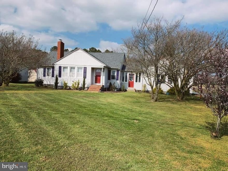 This beautiful 3 bed, 1 bath, 2 car garage, 1500 Sq ft home in Hebron sits on an 1/2 acre lot.  This charming home, built in 1953,  features a new roof and HVAC -heat pump and central air (2014), original hardwood flooring, wood burning fireplace professionally swept in 2018 and much more!