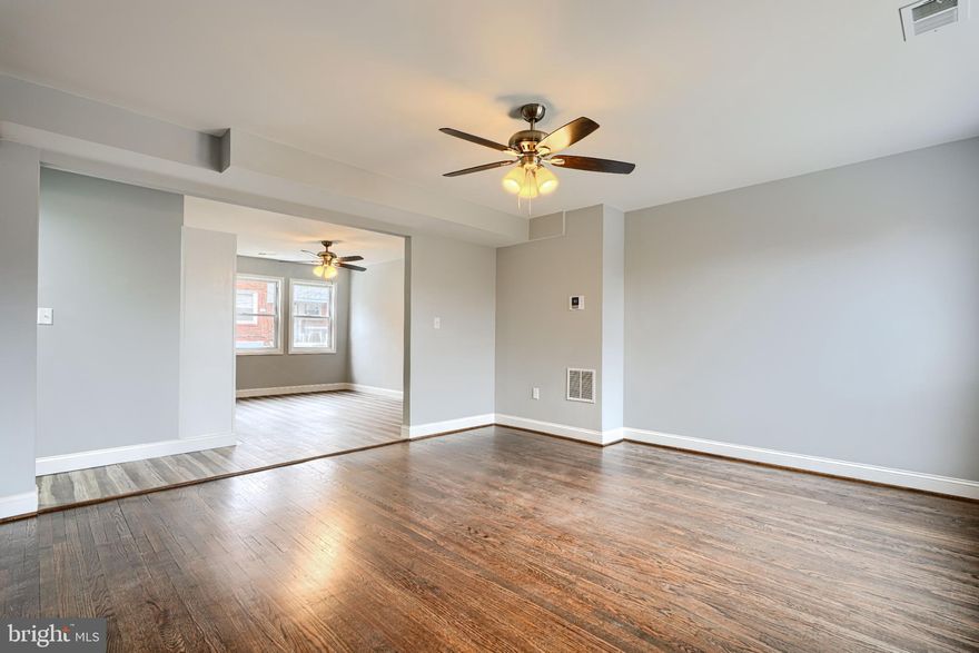 Welcome home to this fully renovated home, ready for you to enjoy! Step inside to discover a warm and inviting atmosphere, enhanced by the rich character of brick construction. The interior boasts a well-planned layout that maximizes space and functionality, making it ideal for gatherings or quiet evenings at home. Open floor plan with refinished and updated floor throughout the home. Kitchen is a chef's dream with new cabinets (check out that pantry!) and stainless appliances. Upstairs you'll find three well appointed bedrooms with a new dazzling bathroom. Downstairs, there's a legit potential 4th bedroom, and a brand new gorgeous full bath - perfect for renting or an in-law suite. Don't miss the new deck out back as well. Perfect for a first time buyer or an investor looking to add an easy gem to your portfolio. All close to shopping and major roads, and minutes from downtown. It's a good life!