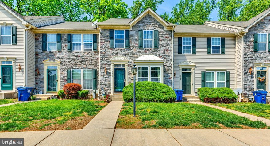 Welcome to this charming interior townhome nestled in the picturesque Wyndhome Woods community! Step into a bright and inviting living room that flows seamlessly into an open eat-in kitchen with stainless steel appliances, custom tile backsplash, and gleaming wood cabinetry. Your large oversized formal dining area is perfect for both casual meals and entertaining guests. Enjoy convenient walkout access to a private backyard patio, plus a main-level half bath for added ease.

Upstairs, you'll find a spacious primary suite with soaring ceilings, plenty of closet space and an attached spacious bath with dual vanities and soaking tub. Rounding out this floor you'll find two additional bedrooms and a shared full bath. The fully finished lower level offers even more living space, featuring a versatile flex/recreation area, half bath, laundry, and plenty of storage.

Tucked away with a wooded backdrop for extra privacy, this home combines peace and convenience — with easy access to Baltimore, Frederick, and Washington D.C. via nearby major highways. A wonderful opportunity to live in a quiet, well-connected neighborhood!