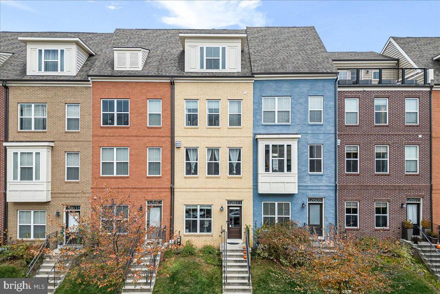 Urban convenience meets modern luxury. This spectacular 4-level townhome, built in 2017, is located in the vibrant Glenmont Metrocentre, placing you steps from shopping, dining, and public transit.

This "like-new" home features 3 bedrooms, 3.5 baths, and a wealth of premium upgrades. The open-concept main level showcases a gourmet kitchen with granite, wood floors, and stainless steel appliances, plus a gas fireplace in the inviting living area. The upper levels offer a luxurious owner's suite with a spa bath, an en suite secondary bedroom, and a private rooftop terrace connected to a flexible den space—ideal for guests and seasonal hosting. With a lower-level flex space and rear garage access, this is a pristine, turn-key home awaits its new tenant. Don't miss this one!