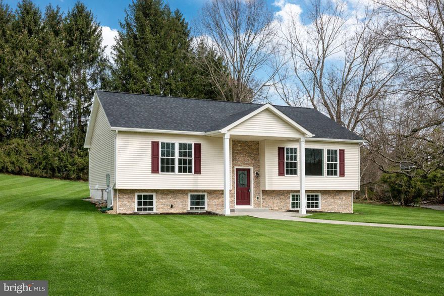 This one has the best of all worlds!  Sitting on just under a full acre in a well-established neighborhood, this home is a new build inside and out and is absolutely gorgeous!  

The main level features an expansive living room with a huge bay window that floods the home with lots of natural light, beautiful LVP flooring throughout and an open floor plan that flows into a stunning gourmet kitchen with new cabinetry, a big center island and beautiful quartz counters.   Stepping out the back door of the home, a newly built deck opens to your big and flat backyard.

Venturing back the hallway, you'll find a huge primary bedroom that is uncommon for this style of home, with a walk in closet and a nicely appointed en suite bath with a dual vanity.  

Lower level features a family room large enough to accommodate all of your needs, with a walk out, 3rd bedroom, and an office that could easily be converted into a 4th bedroom if desired.   

This home is brand new, including new HVAC, roof, water treatment system and has been optimized and tested for energy efficiency.  Combined with the private septic/well, utility bills will be minimal.

Home is 95% completed and will go live as soon as the builders are done.  Please inquire with listing agent to be notified ahead of time.