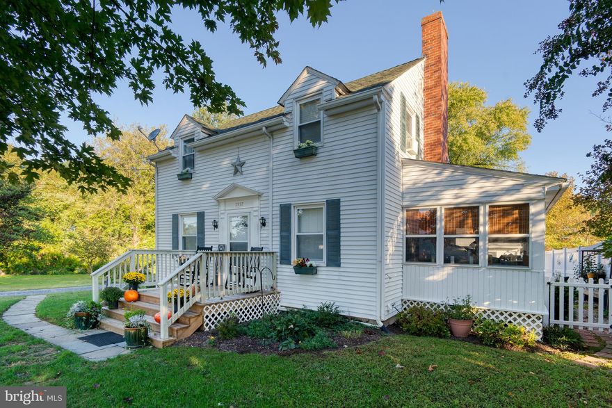 Great Investment-Do the Math. Rare Opportunity Residential/ Commercial The main dwelling has over 1800 sq ft of living area plus 720 sq ft finished basement plus 600 sq. ft. guest house. . The lovely farmhouse Circa 1944 has much of the original character plus recent updates a perfect mix of old and new. The newer section of the home offers open living area with large family room and eating area off the kitchen. Updates include kitchen with hickory cabinets and granite counter tops, stainless steel appliances and hardwood floors. The original section of the home offers formal dining room and spacious living room with electric fireplace and antique mantel, original hardwoods plus sunroom. Three bedrooms on the upper level with beautiful, remolded bath with cork floor. Basement is finished with family/game room and full bath, utility room and laundry room. A private fenced in rear yard with patio and enclosed porch are delightful for entertaining or just relaxing. The detached one-bedroom updated apartment with large bedroom, open living and kitchen area, office/den, full bath, and fenced yard. Beautifully landscaped park like setting is within the town limits of Historic Centreville. Includes 2 sheds, kennel and dog fence. The property is zoned General Commercial C-2 Zoning with many possibilities including home occupations and business including retail shops, B&B, short term rental, day care among other permitted uses. Zoning regulations in disclosure. Property is serviced by town sewer, private well. See Floor Plan in Photos. Property also listed as commercial MDQA200123