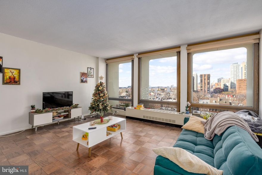 Welcome to 210 Locust St #10FW, a beautifully maintained 1-bedroom, 1-bath condo in the iconic Society Hill Towers, where classic charm meets modern convenience in one of Philadelphia’s most desirable communities! Step inside and enjoy floor-to-ceiling windows that flood the space with natural sunlight. The open-concept kitchen features a breakfast bar, stainless steel appliances, and plenty of cabinetry.

The spacious bedroom offers comfort and privacy, while the renovated bathroom adds a touch of luxury to your daily routine. As a resident, you’ll also have access to premium on-site amenities, including a state-of-the-art fitness center and three newly remodeled laundry rooms.

Situated in a prime location, Society Hill Towers places you within walking distance of historic landmarks, top-rated restaurants, and popular entertainment destinations.

Schedule your tour today!