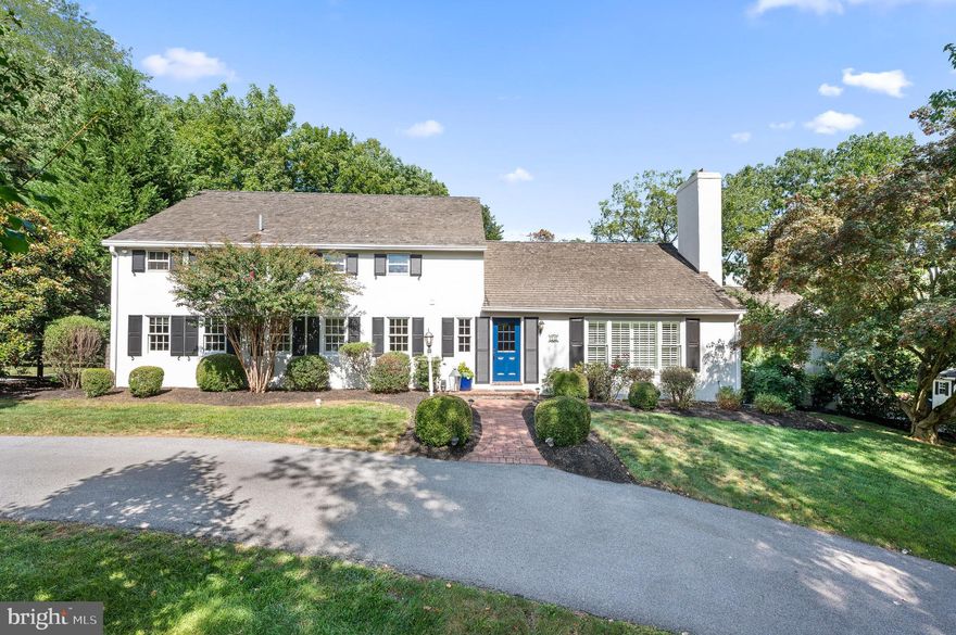 OFFER DEADLINE - Saturday, 9/23/23 at 9PM.  All offers will be presented and reviewed with Seller on Sunday 9/24, late morning.  Thank you!!  Welcome to 659 Clovelly Ln, nestled in the heart of desirable Devon, Easttown Township.  This charming colonial home boasts a thoughtfully updated open floorplan, perfect for modern living.   As you enter, a formal living room greets you with elegant wainscot paneling, a cozy fireplace, and plantation shutters.  The living room transitions seamlessly to the open Kitchen, Dining, and Family Room area.  The kitchen features crisp white cabinetry, stainless steel appliances, stone countertops, and ample storage space. From here, you can enjoy a picturesque view of the private, level backyard, complete with a paver patio and an inviting in-ground pool. The mature trees and landscaping provide both privacy and tranquility.  The first-floor primary suite is a true retreat, offering two walk-in closets and an updated 5-piece bathroom with a soaking tub, oversized shower, and a double vanity adorned with marble tile. Additional main level amenities include a powder room, mudroom, and a convenient first-floor laundry room. 
 Upstairs, you will find four generously sized bedrooms, complete with two Jack & Jill bathrooms. The bonus room above the garage presents the opportunity for expansion or customization.  This home also features new Anderson windows throughout 1st floor,  a horseshoe driveway and a full two-car garage. The unfinished lower level offers endless possibilities with high ceilings and direct access to the garage. Don't miss your chance to make this incredible Main Line property your dream home!  TE Schools!