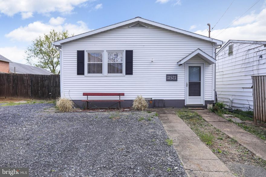 This is an amazing one bedroom property.  Floors totally redone.  Move in ready.  Clean.  Major kitchen appliances and flat screen tv included.  Closed in back porch. Privacy fences around property. Pavillion in yard.  Very Nice. Must see.