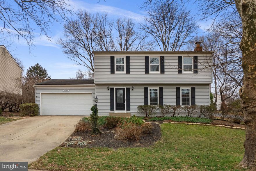 Must see 2-car garage, 3 finished level, 4 bedroom, 2.5 bath colonial on a prime 1/4 acre wooded lot in sought after Columbia location! Freshly painted w/neutral designer colors and brand new carpeting! Energy efficient improvements including: new double pane double hung windows (2020), new sliding glass door (2020), new gas furnace (2020), replaced gas water heater (2015), new side-by-side stainless steel refrigerator (2025), new dishwasher (2025), new gas oven/range (2021), new microwave (2021), new electrical panel and whole house generator outlet connection (2022), and replaced sewer line (2013). Tremendous floor plan featuring: eat-in kitchen; separate dining and living rooms; family room located off the kitchen w/wainscoting and beamed ceiling; replaced slider from family room leads to 3-season glass sunroom w/cathedral ceilings and ceiling fan; welcoming foyer and powder room; upper level w/4 spacious bedrooms and 2 full updated bathrooms; finished lower level, rec room w/wood burning stove and built-in  bookcases, storage room, and utility room with washer/dryer, new easy care vinyl floors and freezer. Relax in the rear sunroom or on the deck and enjoy the vast wooded lot w/extensive landscaping and a large walk-in shed. An amazing location minutes to shopping, restaurants, the Columbia Mall, Merriweather Post Concert Pavilion and district, Wegmans, Whole Foods, and major commuter routes 32, 29 and I-95. 114+ miles of interconnecting jogging/biking paths in Columbia and endless community features.