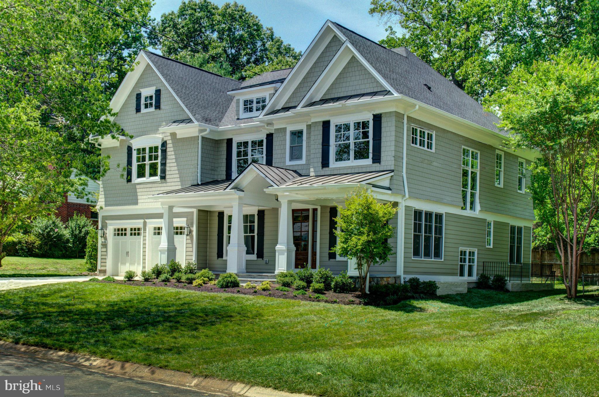 THIS IS THE FLOOR PLAN YOU'VE BEEN WAITING FOR. 10ft ceiling, Very Elegant & Grand, 4 year NEW Colonial w/almost 6000 fin sq ft on 3 levels. AMAZING CURB APPEAL. Quiet Street. UNPARALLED FINISHES w/Moldings galore, stunning Cabinetry, Commercial grade Thermador appliances, enormous Kitchen & Bkfst Rm open to Family Rm overlking backyd. Main Lvl Office & 2nd lvl FamilyRm provide for very open flow.