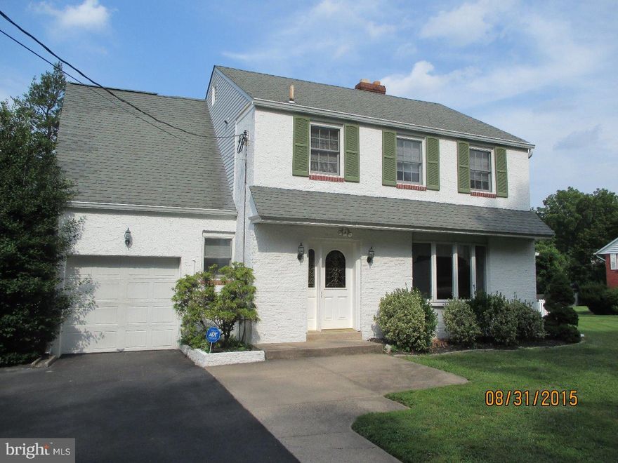 Huntingdon Valley Single in Lower Moreland School District.  Cozy and Well Maintained this single is priced to sell!!! Enter the Foyer with marble floors to a Formal Living Room with Fireplace and Bay Window that lets in the natural light. Formal Dining room is very spacious. Off the dining room is a small TV or Playroom.  The Custom Expanded Kitchen is spectacular with Cherry Wood cabinets, loads of counter space, Stainless Steel appliances, Dishwasher, Garbage disposal with a gorgeous view of  the 1/2 acre rear yard, with a rear deck and fabric roll down awning...Mud room off the kitchen with 2 closets...The 2nd floor has 3 good sized bedrooms, 2 full updated bathrooms, and the laundry room.  Full basement has plenty of storage, and could be finished off.  Plenty of off street parking, one car front garage, Close to the train station. Close to the city! A wonderful opportunity at this price!!!