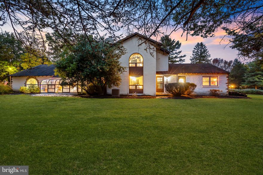 Welcome to 800 Plymouth Rd, an exceptional opportunity that awaits you in the highly desirable Gwynedd Valley neighborhood within Lower Gwynedd Township. Situated on over three acres of prime land, this property offers limitless potential - whether you're a builder seeking a rare multi-acre parcel to develop, or a homeowner ready to restore this estate-style residence, bringing it back to life and building instant equity. The existing home spans over 4,000 sq ft and features six bedrooms and three and a half bathrooms. The first floor offers a spacious layout, including a large eat-in kitchen, formal dining room accented by its own fireplace, a large living room with fireplace, three bedrooms and a laundry room off of the kitchen. Upstairs, the primary suite provides a more than generous space along with a double sink vanity and standup shower in the primary bathroom. Two additional bedrooms complete the upstairs along with a hall bathroom. Step outside to discover a rear bluestone patio, leading to an in-ground swimming pool and pool house, creating an ideal backdrop for summer entertaining and outdoor enjoyment. For builders and investors, the acreage and location present an incredible added value opportunity. The existing home can go, with the possibility of subdividing into two lots - a significant advantage in a market where new construction in Lower Gwynedd routinely commands over $2.5 million. A brand new furnace was put in the home in October of 2025. Opportunities like this are few and far between. Schedule your showing today and explore the potential of this remarkable property before it's gone!