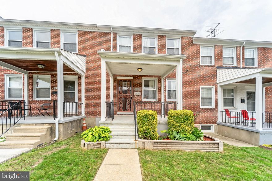 Welcome home to this 3 bedroom, 2 bathroom townhouse in Baltimore! This home has been meticulously maintained and features beautiful hardwood floors throughout and a recently updated heating system. Upon entering the home, you will find the spacious living room is filled with natural light reflecting off of the gleaming hardwood floors and leads directly to the kitchen and dining areas. The kitchen features stainless steel appliances and ample cabinetry and countertop space for meal preparation. On the upper level you find 3 bedrooms, each with their own closet space and 1 full bathroom. The spacious basement provides another full bathroom and enough space for an additional living room or a home office or gym - whatever you may need! The convenient location gives you easy access to Chinquapin Run Park and other parks nearby as well as close proximity to Morgan State University and Loyola University. Don’t miss the chance to make this your own!