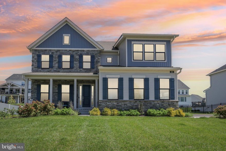 Welcome to this gorgeous Elverson Modern Farmhouse in vibrant Toll Brothers community of Kimberton Glen! which is well maintained and about three years of age, this distinguished 5 bedrooms, 4 bathrooms house is enriched with abundant upgrades, four-foot extension in the great room, expanded breakfast area, the house blends contemporary sophistication with timeless elegance, just minutes from the heart of downtown. The attractive curb appeal pathway that leads you to a warm and spacious covered front porch provides cozy seating, a comfortable area to relax and enjoy the scenery increased privacy, potential for a wider view, and a more spacious feel as there are no houses across the street.  Upon entering, you'll be captivated by the meticulous attention to detail evident in every corner of the house. As you enter the double-story foyer a sense of grandeur envelops you, unveiling an expansive open-air plan that beckons exploration. The high ceiling and open concept add to the unbeatable feeling of luxury, comfort, and elegance that is hard to match elsewhere. The heart of the house is the expanded gourmet kitchen featuring a massive grade 5 quartz-topped center and all upgraded quartz countertops complemented by top-of-the-line stainless steel appliances, including a convection/microwave wall oven combo and a 36” 6 burner gas stoves accommodated with high-capacity exhaust hood. In addition to the appliances, the kitchen is complemented with upgraded wall cabinets and vast walk-in pantry. Adjacent to the kitchen is a sunroom offering a plethora of sunshine and warmth in the winter months, completing the main level with a spare office/bedroom with a closet and walk-in shower, which could be considered as the In-Law's suite, which is an excellent asset to this house.
The impressive primary bedroom features dual walk-in closets and deluxe master bath dual vanities, large lux shower, and quartz for vanity tops. Two of the secondary bedrooms share a Jack & Jill bathroom with dual-sink vanity. The third bedroom has a private bathroom and a walk-in closet.  The huge unfinished basement has 10' ceilings, painted concrete floors, rough-in bath, an egress window and plenty of room to create additional living space customized to your personal taste. Added features include upgraded recessed and designer lighting throughout, energy star HVAC systems and energy star water heat, seamless Wi-Fi, multiple ethernet lines, ceiling fans, The oversized laundry room is located on the 2nd floor with Washer & Dryer. The two-car garage equipped with Tesla charger and Ring security cameras installed around the house. Kimberton Glen community has plenty of streetlights and sidewalks, convenient location to all major routes, walking trails and plenty of shopping and restaurants. All the furniture is negotiable.  This house rightly priced comparatively with other houses in that community. Do not miss your opportunity to have this truly special home!