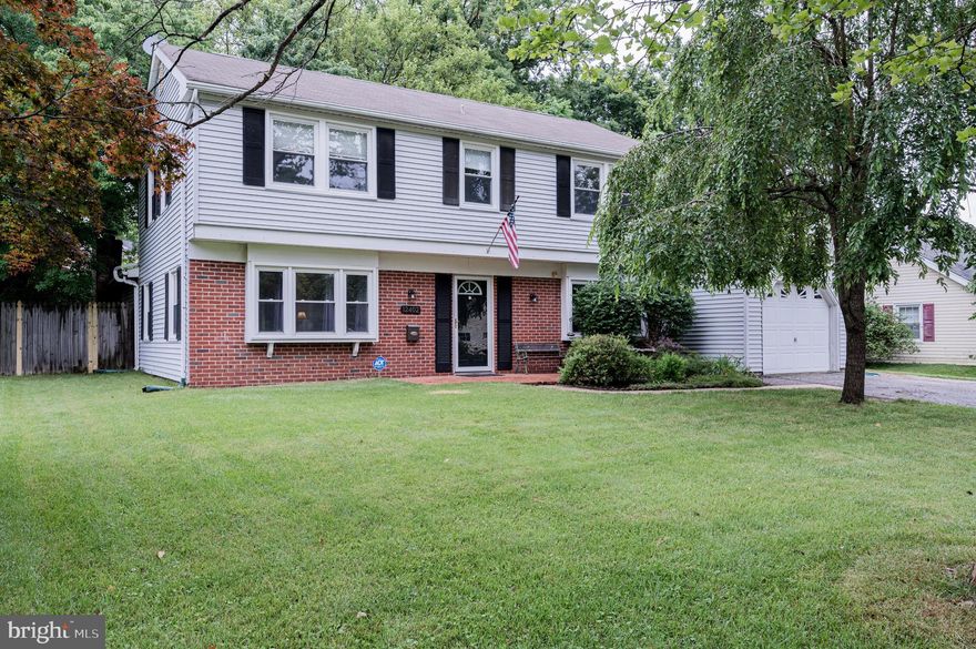 BUYER GOT COLD FEET

Well maintained Colonial boasts new carpet and luxury vinyl plank throughout, many upgrades and an oversized great room addition. The welcoming foyer opens into a comfortable living room perfect for relaxing. Enjoy dinner in the elegant dining room directly off the kitchen. The kitchen features luxury vinyl plank floors, modern appliances and plenty of cabinet storage. The oversized great room addition must be seen! Rustic wood burning  fully operational fireplace anchors the room while the wood-beamed ceiling allows your imagination to soar. Perfect for a quiet night in or entertaining. The second level holds the primary bedroom with en suite bathroom, 3 additional bedrooms and another full bath. Fully fenced in back yard with patio and shed. Brand new roof, air conditioning, totally rebuilt  fully functioning fireplace in great room, brand new electrical panel. Convenient to major commuter routes and the MARC train, easily getting you to Annapolis, Baltimore and Washington, DC.