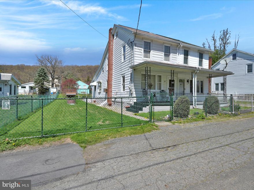 Multiple Offers Received! Welcome to 21 High Rd – where the peaceful charm of country living meets the convenience of city access! Just minutes from downtown Pottsville, this beautifully maintained and lovingly upgraded 3-bedroom, 2-bathroom home offers the best of both worlds. Set on a spacious, fully fenced-in lot, the property features a massive oversized two-car garage/workshop, a private driveway, and bonus parking right across the street—perfect for gatherings or extra vehicles.

Step inside and be greeted by generously sized living spaces, ideal for big families or anyone who craves room to breathe. The main level features a full bath and convenient laundry area, making everyday living a breeze. Recent upgrades include brand new 200 amp electric service and a highly efficient coal heating system installed just a few years ago—keeping utility bills low while your home stays cozy all winter long.

Whether you're hosting backyard barbecues, tinkering in the garage, or relaxing indoors, 21 High Rd truly has it all. And at just $105,000, this is your chance to own a move-in-ready gem in a desirable location without breaking the bank!

Schedule your showing today—this one won’t last long!
