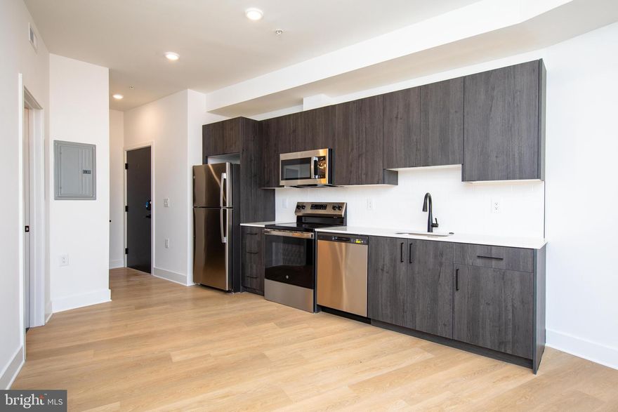 Discover modern city living at its finest with this brand-new one-bedroom apartment in the newly constructed Dosa Flats building, located in the vibrant heart of Northern Liberties. This spacious unit is flooded with natural light, enhancing its contemporary design. Inside, premium appliances—including an in-unit washer, dryer, and dishwasher—are provided for your convenience and comfort. Enjoy added peace of mind with controlled building access and large, energy-efficient triple-pane windows that keep city sounds at bay. Designed as a smart apartment, you can open the door and change the thermostat temperature from your phone. Fresh air intake ensures continuous ventilation in every unit. For added convenience, five secured, exclusive parking spots are available for an additional $300 per month—ideal for urban dwellers. You are just steps away from the lively dining, shopping, and entertainment that Northern Liberties has to offer, including local favorites such as Yards Brewing, Silk City Diner, Federal Donuts, Honey’s Sit ‘n Eat, and Franklin Music Hall, to name a few. This apartment is the ultimate blend of style, security, and location. Don't miss the opportunity to make this light-filled unit your new home—schedule a tour today!

There are incentives for a two-year signed lease.