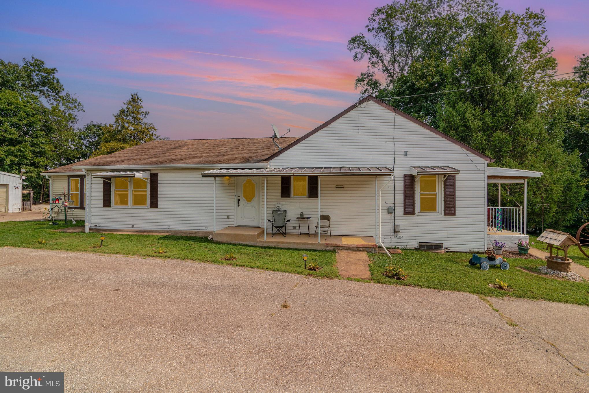 3-Car Garage + RV Parking! Enjoy the privacy of an end-of-lane setting with this charming ranch home. Inside, you’ll find a spacious living room, fully equipped kitchen, dining area with built-ins, a cozy family room with wood stove, 3 bedrooms, and 2 full baths. Laundry is currently on the main level but can easily be relocated to the basement. Second level space which could be used as an office, a nook, or storage, is accessed by a staircase from one of the bedrooms.
Highlights include an oversized 3-car garage—perfect for a workshop or extra storage—and a paved rear parking pad which provides plenty of space for your RV, camper, or guests. Conveniently located near Rt. 83 and local amenities. Backs to woods for privacy in the rear.