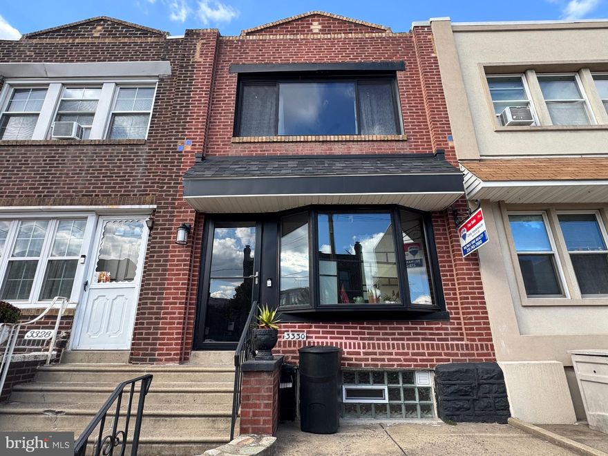 Beautiful updated home in the heart of Port Richmond.  First floor boasts a large living room with a  bay window to let in plenty of natural sunlight, dining area with coat closet, and pantry, newer kitchen with granite counter tops, GE stainless steel appliances, gray shaker style cabinets, recessed lighting, breakfast bar, sliding glass doors that lead to a large fenced in deck with a retractable awning,  and  above ground pool for those hot summer nights.   Second floor has 3  nice size bedrooms all  with carpeting, ample closet space, and ceiling fans.  Newer hall bathroom with marble countertops and an amazing custom shower with glass doors and duel Grohe controls.  The basement is great for storage,  has a new glassblock window, washer, dryer, and a half bath. All newer energy efficient windows, newer plumbing, newer electric,  newer roof, and ductless C/A mini split in each room. Owner is the primary owner and has the Homestead Act  currently paying $3222 a year in taxes.  This home is very unique and will not last long on the market!