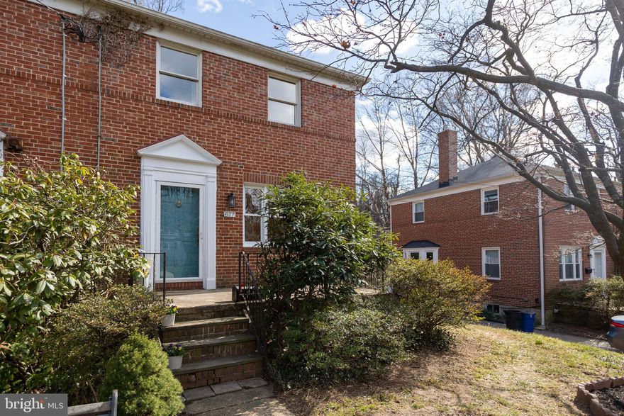 This  conveniently located semi-detached home in Anneslie has been expanded to add a family room/TV room and powder room on the first and additional bedroom on second floor.  So it is larger than most of the semi detached homes in Anneslie or Rodgers Forge.  Rooms have been freshly painted throughout and the wood floors on the first floor are refinished. The kitchen is in need of updating but the appliances are newer. The first floor has a bay window in the dining room to bring in lots of natural light. Out the back door there is a covered deck overlooking the deep fenced yard. The second floor has a small bedroom that was converted to a large walk through closet but the open configuration could be modified to suit your needs.  The additional bedroom at the back has high ceilings and a sky light.  The basement is unfinished but has ceilings high enough to do so. Furnace and water heater replaced in 2022. This house is the best price you will find in the coveted Stoneleigh/ Dumbarton/Towson schools.   So close to everything! Belvedere Square and the Senator Theatre, grocery shopping, dining, and more.