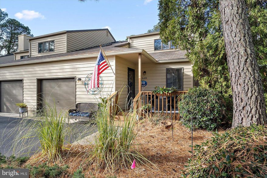 Coastal living at its best. This 4-bedroom 2.5 bath end unit townhome is located in the sought after community of Bethany Proper. In town location just 3 blocks from the ocean. Easy walk to the beach, boardwalk and downtown Bethany. Featuring an open, easy floor plan. Newly renovated kitchen and bathrooms in 2023. All new flooring in 2024. Custom light fixtures and ceiling fans. Gourmet kitchen features Quartz countertops, new cabinetry, and tile backsplash. Stainless steel appliances. Wood burning fireplace. Light and bright. 1 bedroom and half bathroom on the first level. Upstairs you will find an owner's suite with private bath, 2 guest bedrooms and full bathroom. Well maintained and cared for. Generous outdoor space includes a large covered front porch and private sunny rear deck. Outdoor shower. Great location within the community- walking distance to the amenities and trolley stop. Outside shower. One car garage with storage space and plenty of off-street guest parking. The community offers a beautiful large swimming pool and newly surfaced sports courts. Convenient trolley stop is within Bethany Proper that takes you into downtown Bethany. Rare opportunity to own in one of Bethany's best kept secrets. The community is meticulously maintained with lush landscaping. Super location and easy access to nearby Bethany attractions by foot or trolley. Nearby local eateries, dining options, walk to the beautiful new Bethany Park. Although not currently a rental, this home would make a prosperous investment with excellent rental potential. Don't miss this rare opportunity to own one in of Bethany Beach's most desirable communities!