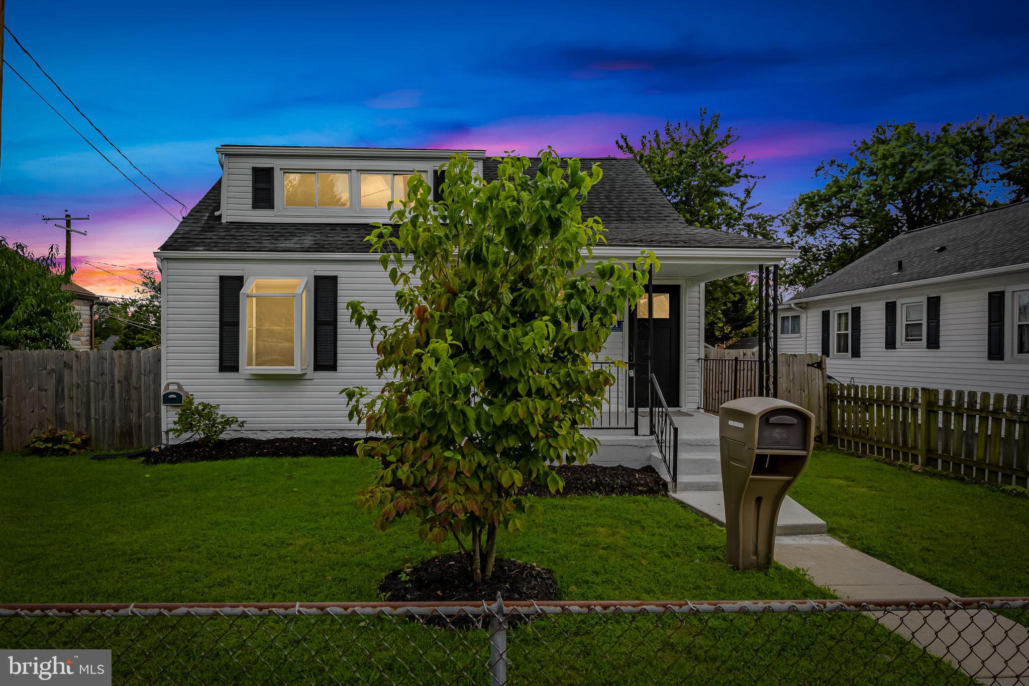 Welcome to Townsend Ave!
This beautifully remodeled 4-bedroom, 1.5-bath detached home in Anne Arundel County is full of charm and thoughtful updates. From the moment you arrive, the inviting front porch sets the tone, welcoming you to step inside and explore.
The main level offers a bright and airy, open-concept layout where the living room flows seamlessly into the dining area and modern kitchen. With brand-new cabinets, countertops, and appliances, the kitchen is both stylish and functional—perfect for everyday living and entertaining. Two generously sized bedrooms and a full bath complete the first floor, providing comfort and convenience.
Upstairs, the spacious primary suite feels like a retreat with its cozy sitting area and private half bath. Make your way down to the finished basement, where you’ll find the fourth large bedroom, along with a laundry area, storage space, and a private exterior entrance.
Step outside to discover a large, flat backyard—ideal for gatherings, gardening, or creating your own outdoor oasis. With plenty of space for additional parking, plus a charming rear porch, this home truly has it all.
Don’t miss your chance to make this beautiful property yours—schedule your showing today!