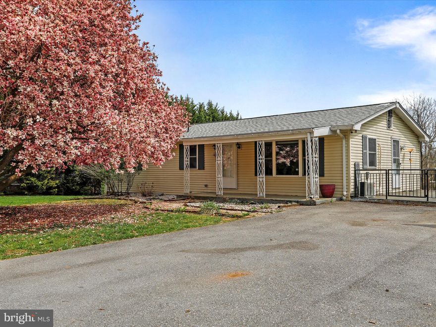 Nestled on 1.20 acres of serene, private land, this beautifully maintained 3-bed, 2.5 bath rancher offers a perfect blend of comfort and outdoor living. The home backs up to the scenic Antietam Creek, with its own deck overlooking the water's edge with access to swimming and kayaking right in your backyard! Step inside to discover a spacious living room with gleaming hardwood floors and a newly installed mini-split unit. Eat-in kitchen features a dining area, ideal for family meals and entertaining. Hardwood flooring continues throughout the three, including the primary bedroom, which boasts its own attached half bath. The mostly-finished basement offers additional living space, with brand-new flooring, a cozy wood stove, a full bathroom, and an active radon mitigation system. Step out of the basement’s walkout level into a fenced-in backyard, perfect for pets, with an electric dog fence for added convenience. The home is equipped with several upgrades, including a new roof, heat pump, well pump and switch. The well is also enhanced with a UV light system and water softener for peace of mind. Short walk to Roses Mill Bridge for easier access to the creek. This property offers the perfect blend of tranquility, nature, and modern comforts—don’t miss your chance to call this place home! Schedule your showing today!