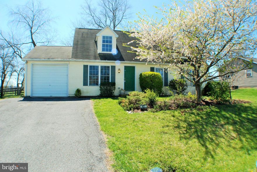 Ready to move in? This 4 BR. 2Ba.Cape Cod  is In convenient commuter location off of Rt. 115 ,close to Rt. 9 ,minutes from down town Charles Town . Hardwoods on both levels ,Large closets for great storage. Fenced rear yard with separate pet fenced area . Heat pump heating and cooling ,1 car garage ,paved driveway. Washer and Dryer convey . 1 year Buyers HSA Home Warranty with acceptable offer .