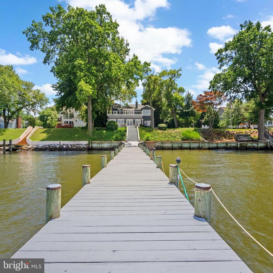 OPEN HOUSE CANCELED - PROPERTY IS UNDER CONTRACT!  Discover a true waterfront gem at 1088 River Bay Road in Annapolis, Maryland.  Every detail has been thoughtfully curated to create an exceptional living experience on the Magothy River offering endless River and Chesapeake Bay views. This exquisite, updated Craftsman-inspired home, offers an open-concept design that perfectly frames its panoramic water vistas.  This one has it all- a true waterfront triefecta- with an in ground salt water pool, detached 2 car garage and a separate, private apartment above!

Boating enthusiasts will delight in the protected deep-water pier, complete with boat lifts and generous parking for multiple boats, ensuring seamless access to the bay. Completely renovated from top to bottom, the main house is a testament to updated and refined living, offering 4  bedrooms, 3 full bathrooms, plus a dedicated home office, all with views! Designer-inspired finishes elevate every corner, from the chef inspired kitchen to the serene master suite, hardwood flooring, designer neutral paint and brand new appliances. Admire the best views from the bonus upper-level living room, which opens to a brand-new second-story deck—the ultimate vantage point for magnificent sunsets and captivating water scenes. The lower deck provides a charming space for intimate dinners or relaxed entertaining.

The detached garage apartment offers versatility – perfect for guests, a private studio, or an income-generating opportunity. Located in the highly sought-after Cape St. Clair community, residents enjoy a wealth of amenities and activities, all within the acclaimed Broadneck Blue Ribbon School district. Embrace the pinnacle of luxury waterfront living in Annapolis just in time for summer! Schedule your private tour today!