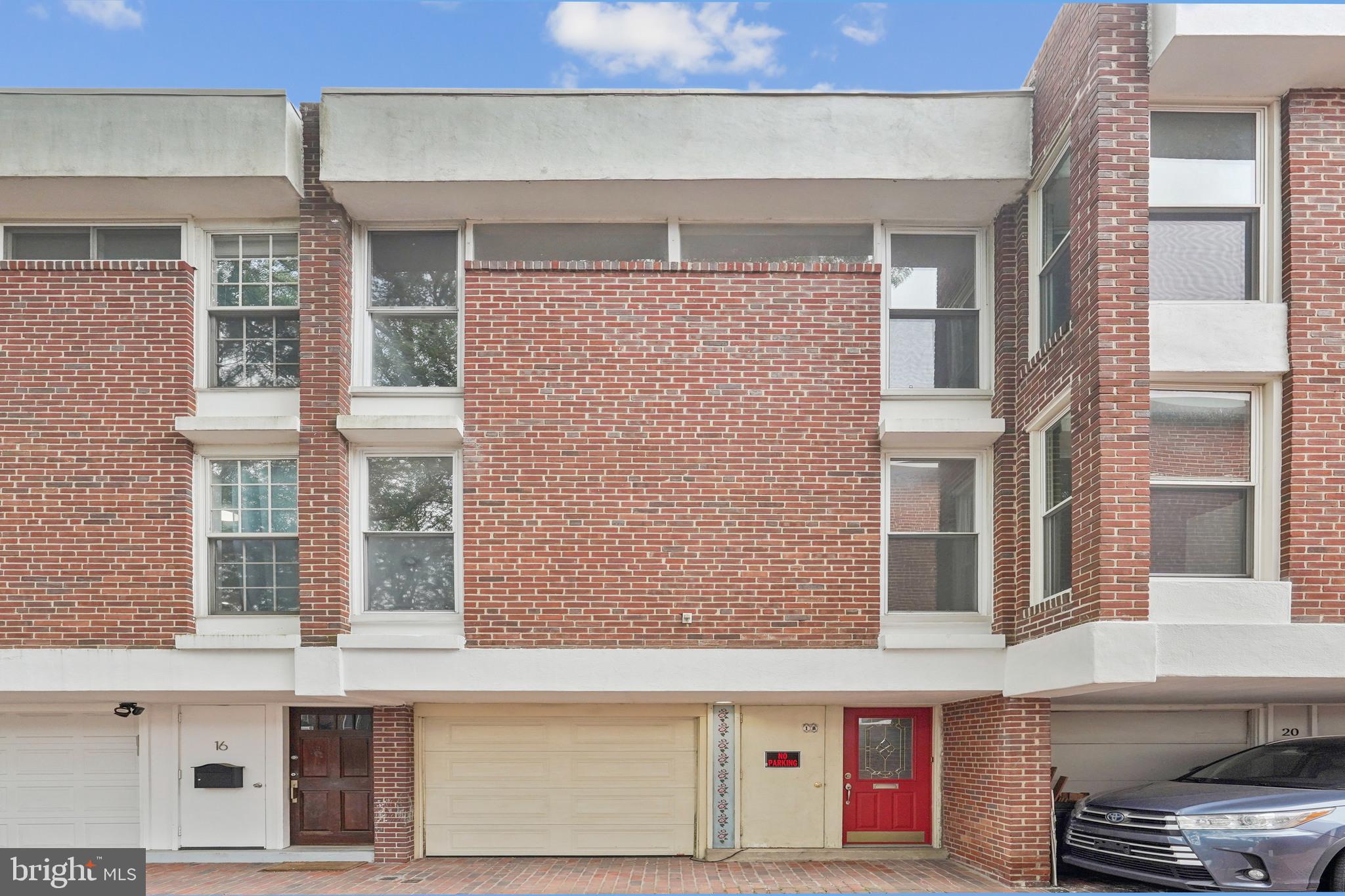 Discover a wonderful opportunity! This contemporary townhouse in the highly sought-after University Mews of University City is a true gem, offering a vibrant lifestyle with numerous advantages. Enjoy beautiful parks, museums, eclectic restaurants, cafes, shops, and cultural attractions, all within the most desirable school district in Philadelphia. The area is well-served by public transportation, ensuring easy access to the rest of the city. This location is perfect for professionals at the University of Pennsylvania or CHOP, students at Penn or Drexel, investors, and families who will appreciate the private courtyard and outstanding Penn Alexander school district. The Mews fosters a strong sense of community with well-maintained common areas and a friendly atmosphere.
Upon entering, you’ll find a spacious carpeted living area featuring a cozy fireplace and elevated ceilings. Large windows flood the space with natural light. Sliding glass doors lead to a serene patio that faces away from the street, ensuring peace and privacy.
On the second level, the dining and kitchen areas are ideal for entertaining. The dining area, with expansive windows overlooking the Mews courtyard, is complemented by elegant hardwood flooring. The kitchen is a chef's delight, featuring a breakfast bar, ample cabinetry, and a loft that overlooks the living area. This home is equipped with everything you need, a gas range, built-in microwave, refrigerator, dishwasher, washer and dryer.
The top level features the master bedroom, two additional bedrooms, a full bathroom, and a skylight that brightens the space. The bedrooms have hardwood floors and large windows.
The basement offers a versatile office area with a convenient powder room and an innovative HVAC unit controlled via a smartphone app. Safety is prioritized with a built-in alarm system.
Parking is a rare find in the city, and this home does not disappoint. The courtyard level includes a one-car garage with direct access to the home, plus an additional parking space in front.
With its contemporary unique design, generous space, and endless potential, this property showcases all the features and advantages that contribute to the appeal of The Mews. Schedule a private showing today!