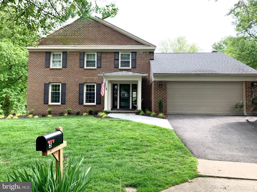 Beautifully renovated 4-bedroom, 3.5-bath Colonial in sought-after Fallsmead neighborhood, just blocks from community pool, parks, and schools. Perfectly situated on quiet cul-de-sac, this home offers a private, flat, fully fenced backyard, ideal for entertaining and everyday living.

Main level features hardwood floors, recessed lighting, and abundant natural light throughout. Renovated and stylish kitchen showcases stainless steel appliances, induction oven, granite countertops, and generous workspace. Spacious family room with gas fireplace opens to expansive Trex deck and connects to oversized two-car garage with electric vehicle charger. Gracious dining room and elegant living room complete this level.

Upstairs, stunning custom primary suite offers a truly one-of-a-kind retreat with beautifully designed bath and exceptional walk-in closet. Two additional bedrooms with Elfa closet systems, updated hall full bath with tub, and conveniently located laundry closet complete the upper level.  Large floored attic over garage offers significant storage space and future potential.

Fully renovated lower level has been thoughtfully reconfigured to include fourth bedroom with oversized windows and walk-in closet, full bath, and generous recreation room with walkout access to the patio and backyard. Outdoor storage shed provides added convenience.

With three sets of architectural plans conveying, this home not only reflects careful renovation but also opportunity for what comes next.

***Professional photos and floor plan to be uploaded soon.***
***Offers due Tues, Feb 24, at noon!***