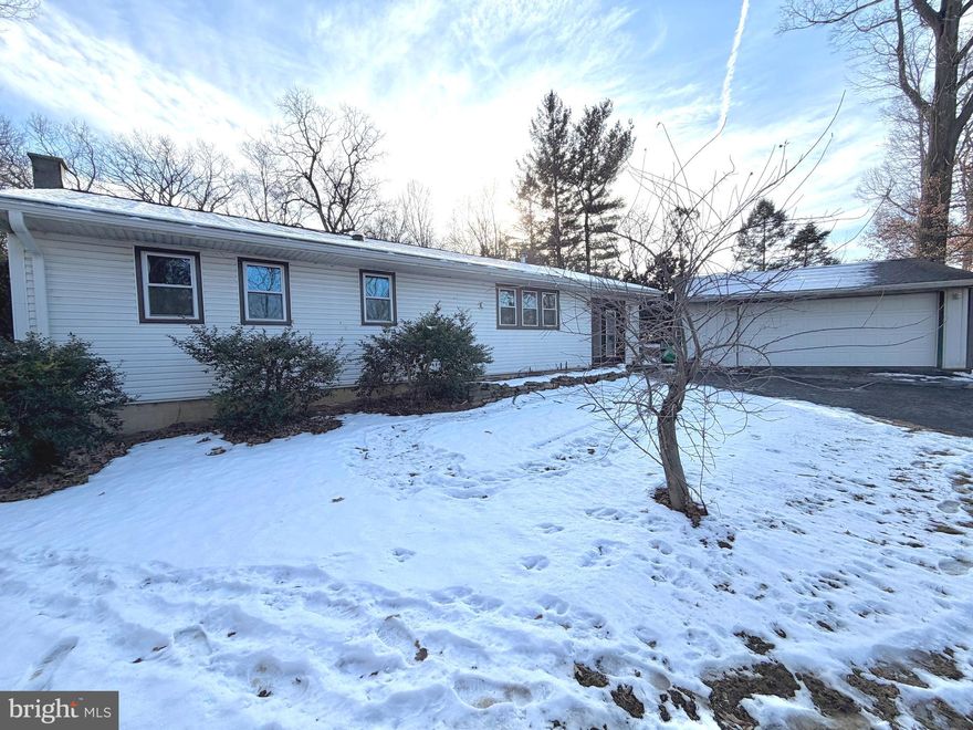 PUBLIC AUCTION to be held ON-SITE Wednesday Feb 25 at 5PM!  Well cared for Cornwall-Lebanon Ranch home on almost an acre (.9ac) Lot.   As you enter into the front door, you are greeted by a foyer/mudroom that opens up to the family room.  This space offers wood accent ceilings, wood floors, built ins, a wood stove and large window overlooking the backyard - which by the way is certified by the National Wildlife Federation for its wonderful habitat!  From here, the Kitchen and Dining area is next with the wood floors leading you to the large Living Room.  Next are the 3 Bedrooms and the home's updated Full Bath.  The lower level is home to the mechanicals, storage space and a half bath.  Outside there is a shed, covered back patio, a "U" shaped driveway and a detached-oversized 2 car garage.  Don't miss this one!  Kleinfelter's Auction Terms - 10% Down Day of Sale. Buyer to pay for the Deed Prep, Both Sides of Transfer Tax and a 10% Buyers Premium. Being Sold AS-IS. Please call to schedule your showing today!