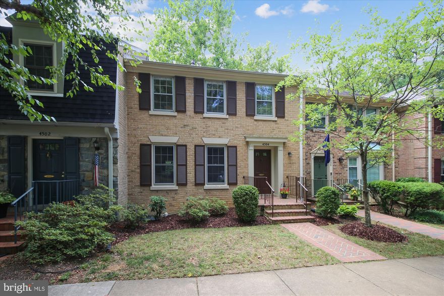 Gorgeous turnkey townhome in Cathcart Springs/Ballston featuring a wealth of upgrades AND a rarely available floor plan with FAMILY ROOM (OR OFFICE) ON THE MAIN LEVEL that connects to the beautifully remodeled Kitchen with an abundance of white recessed-panel cabinets, striking quartz countertops and stainless steel appliances. The dual-entry Kitchen also connects to the large Dining Room with box bay window and the spacious Living Room with wood-burning fireplace. The Main Level features gleaming hardwood floors, a remodeled Powder Room and a gracious Foyer with coat closet. ********** Another key feature of this home’s rarely available floor plan are the TWO EXPANSIVE PRIMARY SUITES on the Upper Level, both with remodeled Primary Baths. There’s also a separate LAUNDRY ROOM ON THE UPPER LEVEL, plus hallway linen closet, skylight and pull-down stairs to the attic. ********** The Lower Level features a huge daylight Rec Room with wood-burning fireplace, wet bar, plenty of lounging space, plus an area that can be set up as an office, exercise space and/or guest space, etc. The Rec Room walks out to the rear fenced yard with patio overlooking trees. The Lower Level also features a beautifully updated Full Bath, large Utility/Storage Room and under-stairs storage. ********** With generous room sizes and nearly 2,600 square feet of living space on 3 levels, this all-brick this townhome lives like a detached home. It is the complete package with NEW ROOF, NEW HEAT/AC SYSTEM, gorgeous Kitchen and Baths, gleaming hardwood floors, 2 Fireplaces, new carpet, decorator lighting, fresh neutral paint, tons of storage space and so much more. The flexible floor plan can be tailored to meet one’s individual needs, allowing it to be the ultimate place to relax, entertain and work at home. ********** Parking for 2 cars is a key convenience of this home, as is its superior walkable location that scores high with being just 7 blocks to Ballston Metro, 3 blocks to Ballston Quarter, 4 blocks to Harris Teeter and 1 block to the new Lubber Run Community Center. This prime location is also minutes to major commuter routes, downtown DC, Rosslyn-Ballston Corridor, Amazon HQ2, Pentagon and Reagan National Airport.
