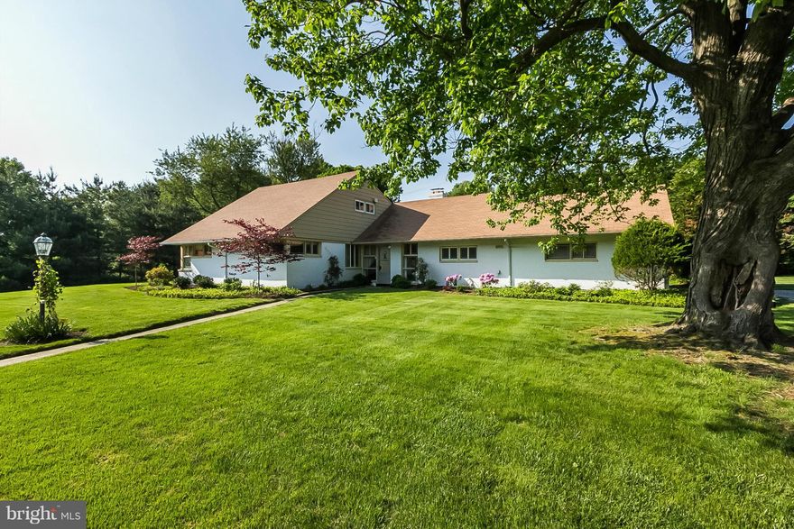 Detached 4 bedrooms, 4 full bathrooms in Long Meadow Estates with 1st floor Master Bedroom plus den and screened in porch, Gas forced air heat, central air, enjoy the summer in the screened in porch in your serene yard.