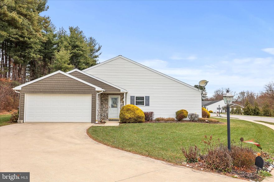Just in time for Christmas! This lovely 1 floor 2 bedroom condo is in Dover Township. Come take a look and see what you will find. A bright open floor plan complete with a side entrance to this charming 2 car oversized garage end unit. A bright foyer leading to the large living room with a beautiful view of the wooded area behind the home plus a stone surround gas fireplace to warm those chilly winter days and evenings! You will also enjoy the large patio for outdoor entertaining when spring arrives. Flower beds are just waiting for your green thumb to add beautiful plantings to bring vibrant colors to your landscape. Back inside you have to the front side of the home a large kitchen complete with all your appliances, a large island with breakfast bar and stools, plus an abundance of cabinet space. You'll be steps away from your dining room/area for family and friends to gather. Plus conveniently located in the kitchen area is the laundry area offering cabinets for storage and a washer and dryer. Around the corner is the guest bathroom and hallway to the comfortable guest bedroom brightened by the skylight. Finally, your primary bedroom will surprise you with natural light from the large window in the room. There is ample space for your furniture along with double closets. You will enjoy the ensuite large bathroom. It offers double bowl sinks, large linen closet and a large step in shower with glass door. Comfort, room for visitors and guests plus privacy in a well-cared for home waiting for its next owner. Come take a look! We think you will like what you see.