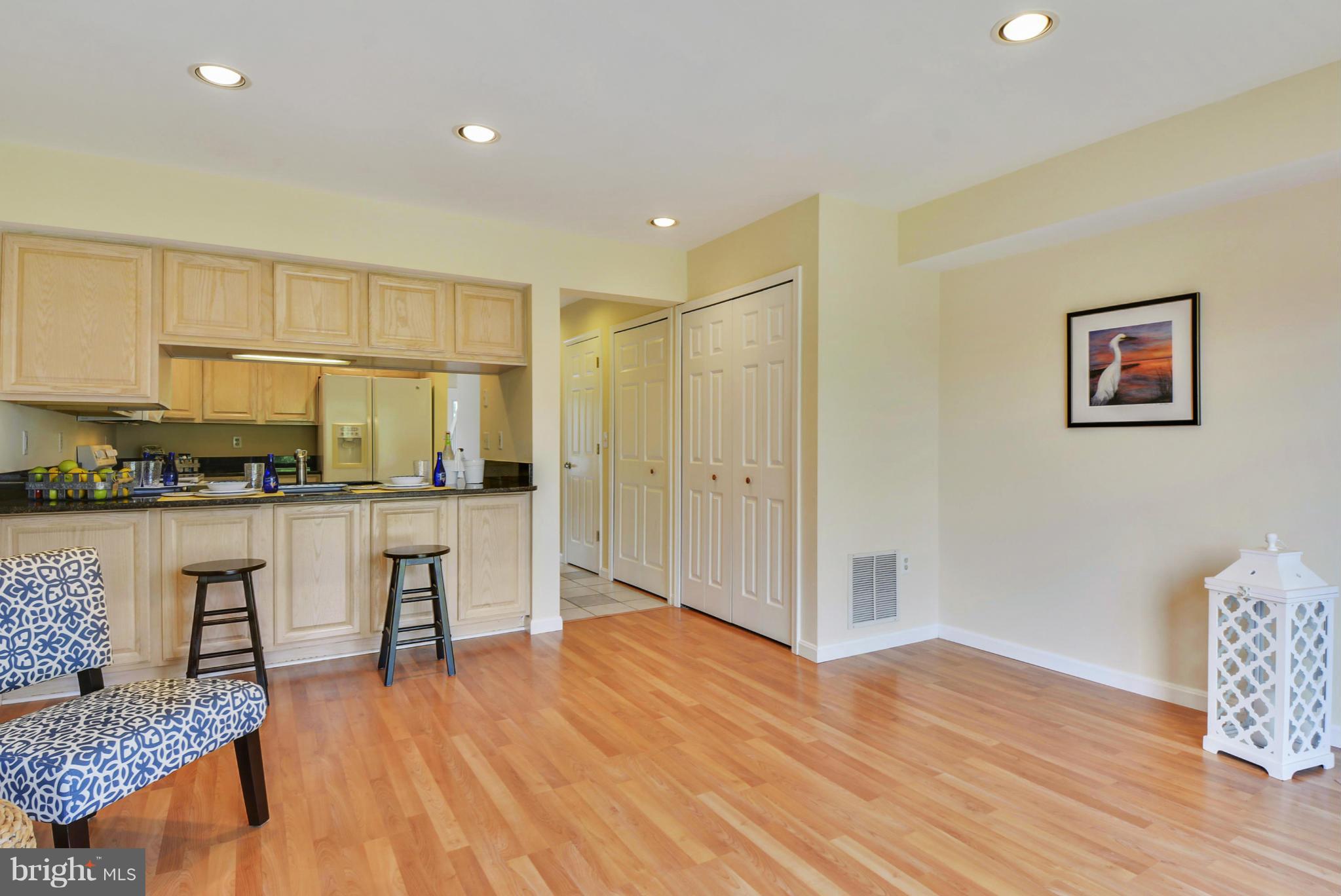 Immaculate two level townhome with 2 master bedrooms, each with separate full bathrooms. Main level offers updated kitchen with granite counters, newer appliances, pergo style flooring, gas fireplace and washer & dryer. Relax on the rear patio with water views. Monthly rent includes water and community amenities: pool, exercise room & walking trails. Tenant responsible for renters insurance.