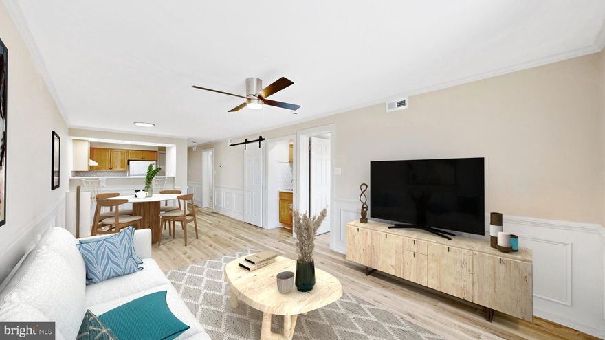 Ready for Summer!  This prime top floor end unit condo in Beachaven has been refreshed and is in turn key condition.  Open concept floorplan that combines the kitchen, dining room, and living room with direct access to the screened balcony.  The primary bedroom includes a full private bathroom while the second bedroom is adjacent to the full guest bathroom.  2026 renovations include fresh interior paint and new luxury vinyl plank flooring throughout.  Kitchen updates include new counters, a decorative tile backsplash, and a large stainless steel sink.  New vanities, mirrors, light fixtures, and toilets were installed in both bathrooms.  The laundry room includes a full size washer and dryer and is easily concealed with a new sliding barn door.  Exterior updates include a new front storm door with retractable screen and an epoxy paint treatment on the balcony floor.  The water heater was replaced in 2023.  Beachaven is located East of Route 1 in northern Rehoboth and offers convenient northbound and southbound highway access.   Community amenties for outdoor enjoyment include an inground pool with space for sunbathing, and a grilling area complete with charcoal barbecues and picnic tables.  Trash and recycling services are also included in the quarterly condo fee.  Experience the best of Rehoboth year round or as your affordable vacation getaway just minutes from beautiful beaches, quaint shops, and local restaurants!